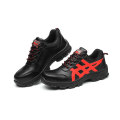 Black Exquisite Wear-Resistant Mesh Uppers Steel Toe Designer Safety Shoes